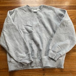 TNA Aritzia Cozy Fleece Perfect Crew Sweatshirt